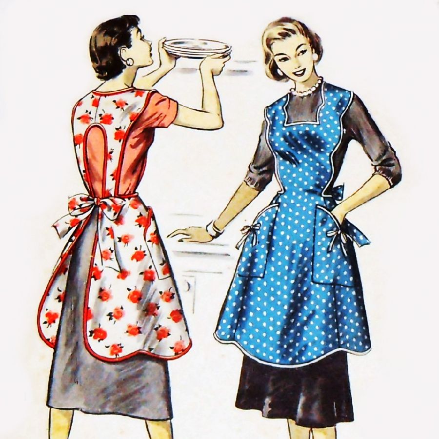 free clipart vintage aprons - photo #41